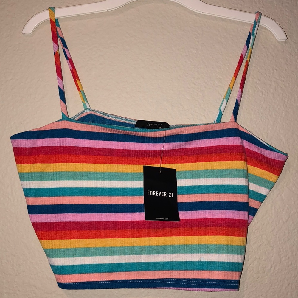 Stripe crop top